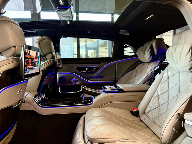 Maybach S580 4Matic* Масаж* 360* Burmester* Лизинг - автомобили, коли, обяви за нови и употребявани 8