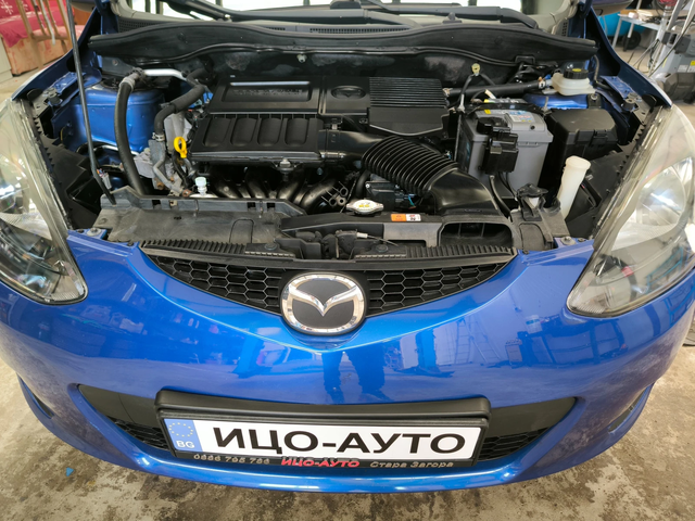 Mazda 2 -1, 3i-80k.c.ВЕРИГА* * * КЛИМА* * * ЕВРО 5! - автомобили, коли, обяви за нови и употребявани 15