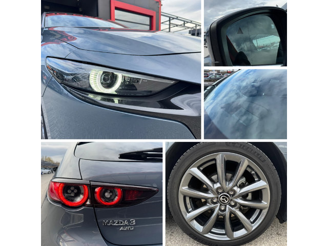 Mazda 3 2.0i-AWD-HEADUP-DISTRONIC-BOSE-360cam-ПОДГРЕВ-FULL - автомобили, коли, обяви за нови и употребявани 6