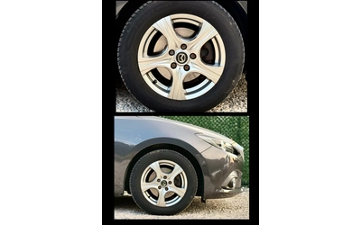 Mazda 3 2.2D KEYLESS GO* EURO 6 - автомобили, коли, обяви за нови и употребявани 8