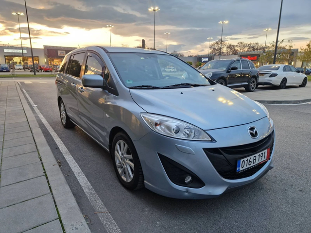 Mazda 5 1.6 дизел / 7 места - автомобили, коли, обяви за нови и употребявани 0