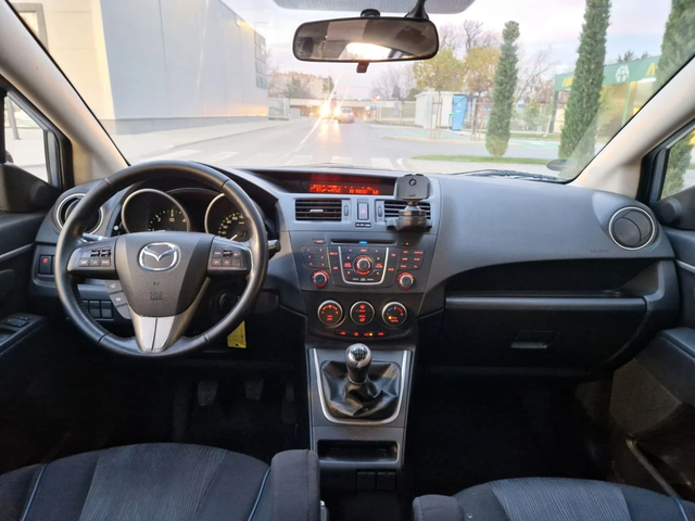 Mazda 5 1.6 дизел / 7 места - автомобили, коли, обяви за нови и употребявани 11