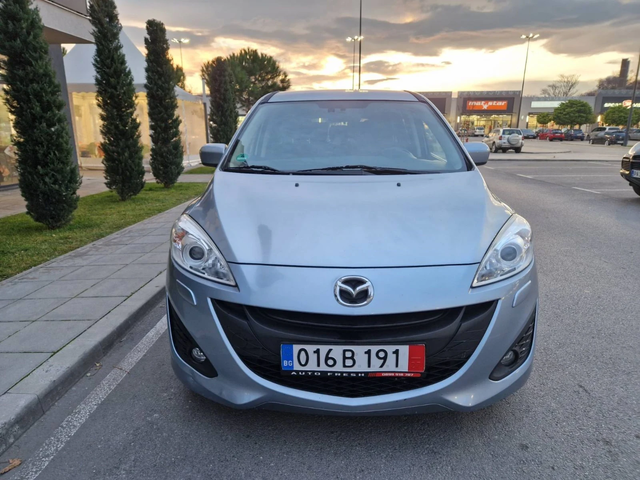 Mazda 5 1.6 дизел / 7 места - автомобили, коли, обяви за нови и употребявани 2