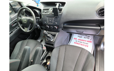 Mazda 5 1, 6-116к.6ск.7места, ФЕЙСЛИФТ, ЕВРО5 - автомобили, коли, обяви за нови и употребявани 10
