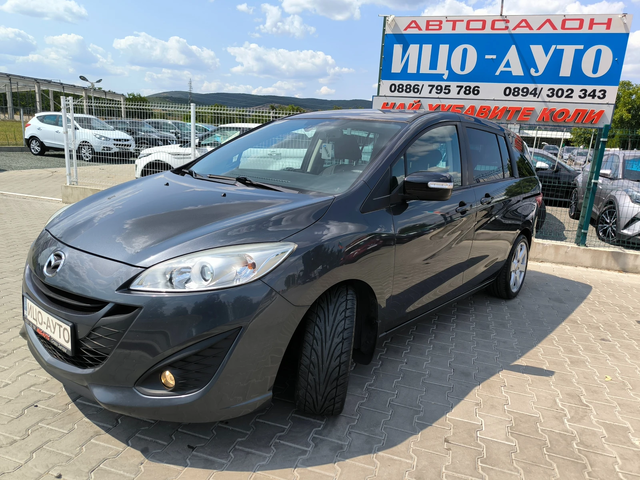 Mazda 5 1, 6-116к.6ск.7места, ФЕЙСЛИФТ, ЕВРО5 - автомобили, коли, обяви за нови и употребявани 1