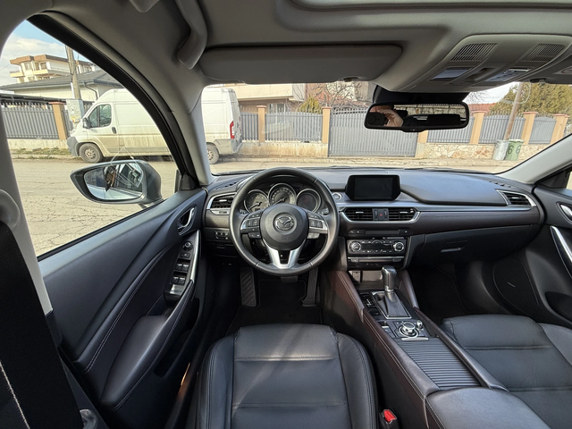 Mazda 6 FACELIFT-REVOLUTION-2.2D-4X4-AVTOMAT-CH-FULL-FULL - автомобили, коли, обяви за нови и употребявани 9