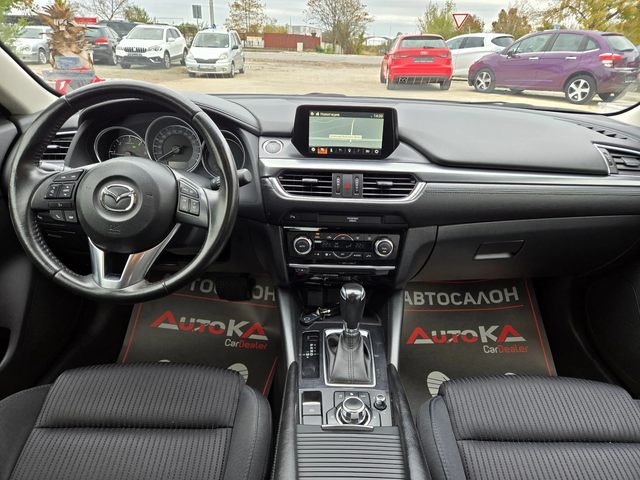 Mazda 6 2.2D-150кс= АВТОМАТ= 149.000km= FACELIFT= NAVI - автомобили, коли, обяви за нови и употребявани 11