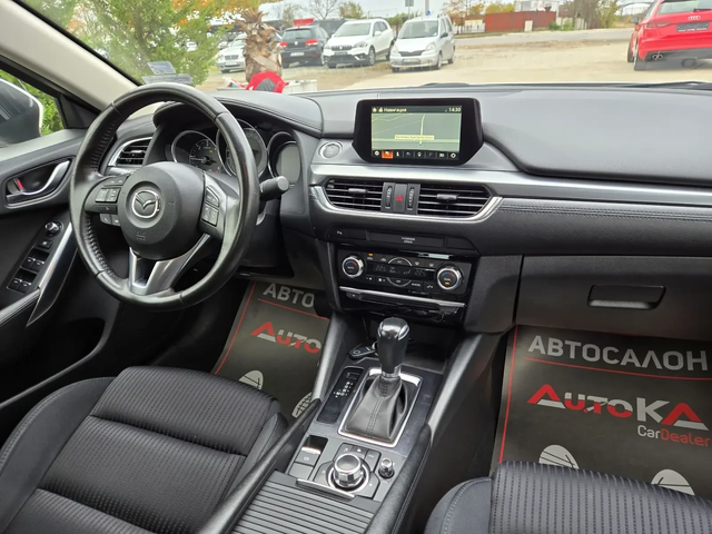Mazda 6 2.2D-150кс= АВТОМАТ= 149.000km= FACELIFT= NAVI - автомобили, коли, обяви за нови и употребявани 12