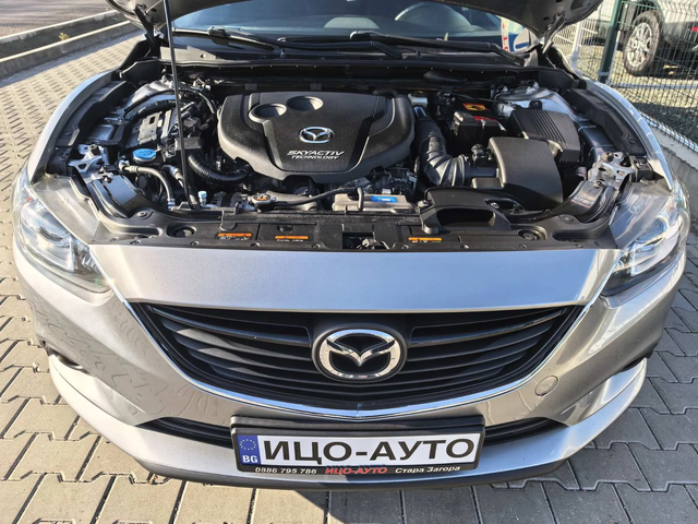 Mazda 6 2, 2-150к.с-6скор.НАВИ, LED, FACELiFT, EBPO 5B - автомобили, коли, обяви за нови и употребявани 14