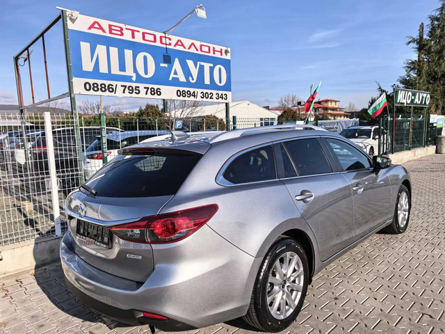 Mazda 6 2, 2-150к.с-6скор.НАВИ, LED, FACELiFT, EBPO 5B - автомобили, коли, обяви за нови и употребявани 5