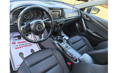 Mazda 6 2, 2-150к.с-6скор.НАВИ, LED, FACELiFT, EBPO 5B - автомобили, коли, обяви за нови и употребявани 8