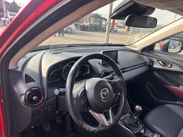 Mazda CX-3 1.5D NAVI/KOJA/KAMERA EURO 6 - автомобили, коли, обяви за нови и употребявани 12