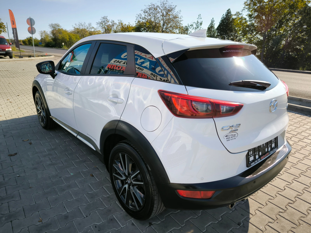 Mazda CX-3 1, 5-105k.4X4, 84700км! XENON, KOЖА, НАВИ, LED. - автомобили, коли, обяви за нови и употребявани 3