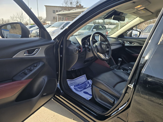 Mazda CX-3 Bose Head-up Топ състояние - автомобили, коли, обяви за нови и употребявани 10