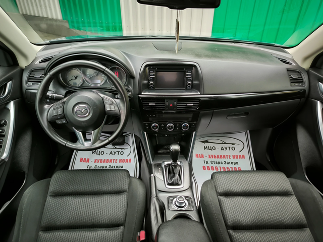 Mazda CX-5 2, 2-150k.4X4-АВТОМАТ, НАВИ, FACELiFT, LED - автомобили, коли, обяви за нови и употребявани 9
