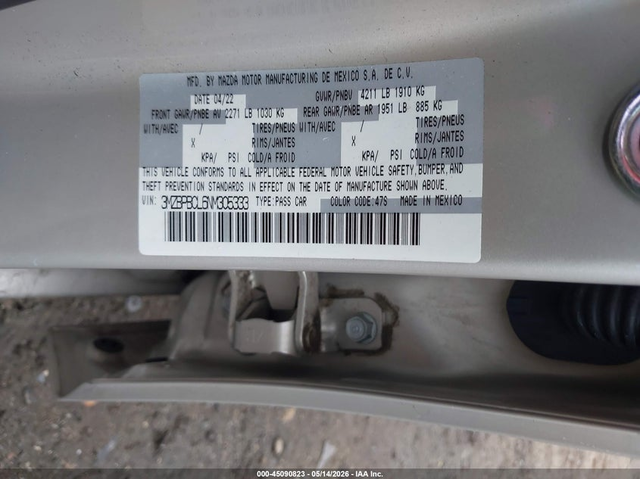 Mazda MAZDA3 2.5L I-4 DI, DOHC, VVT, 186HP All Wheel Drive - автомобили, коли, обяви за нови и употребявани 8