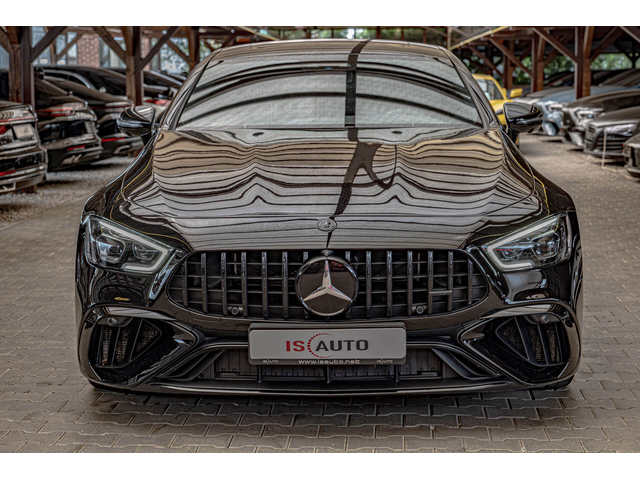 Mercedes AMG GT 63S 4Matic+/Burmester/HuD/MBUX/HuD/Обдухване/Камера 360 - автомобили, коли, обяви за нови и употребявани 0