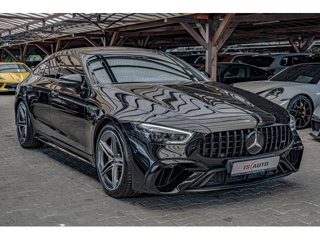 Mercedes AMG GT 63S 4Matic+/Burmester/HuD/MBUX/HuD/Обдухване/Камера 360 - автомобили, коли, обяви за нови и употребявани 1