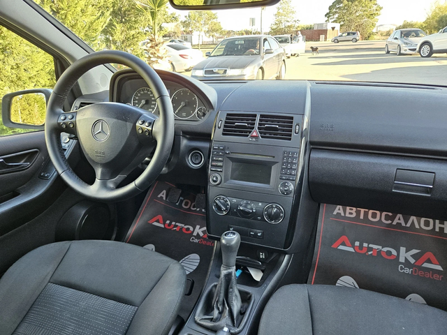 Mercedes-Benz A 150 1.5i-95кс= FACELIFT= ПОДГРЕВ= ГАЗ= КЛИМАТРОНИК - автомобили, коли, обяви за нови и употребявани 12