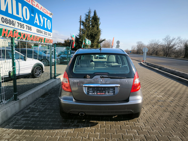 Mercedes-Benz A 160 2, 0-82к.с.КОЖА, ПЕРФЕКТЕН, ЕВРО 5В! - автомобили, коли, обяви за нови и употребявани 4