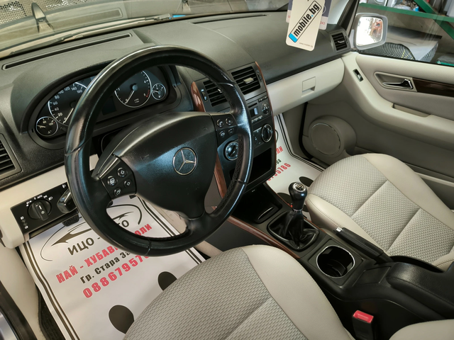 Mercedes-Benz A 160 2, 0-82к.с.КОЖА, ПЕРФЕКТЕН, ЕВРО 5В! - автомобили, коли, обяви за нови и употребявани 8