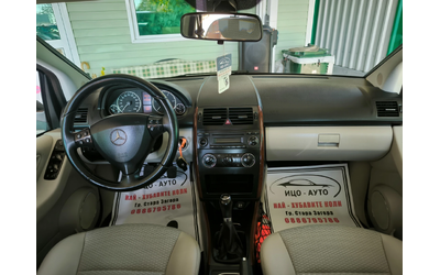 Mercedes-Benz A 160 2, 0-82к.с.КОЖА, ПЕРФЕКТЕН, ЕВРО 5В! - автомобили, коли, обяви за нови и употребявани 9