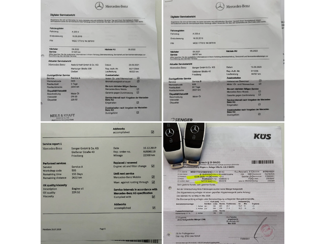 Mercedes-Benz A 200 d AMG Line* 150к.с.* ПЪЛНА ИСТОРИЯ В МЕРЦЕДЕС - автомобили, коли, обяви за нови и употребявани 16