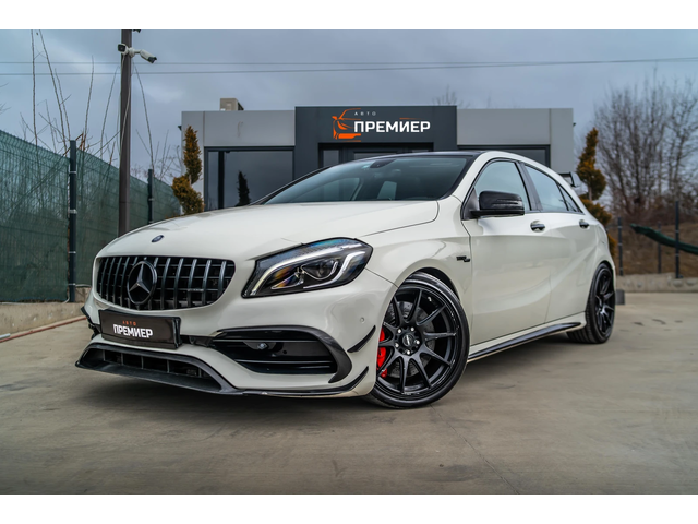 Mercedes-Benz A45 AMG 4 MATIC - EDITION ONE - БЯЛА ПЕРЛА! - автомобили, коли, обяви за нови и употребявани 0