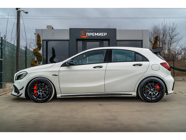 Mercedes-Benz A45 AMG 4 MATIC - EDITION ONE - БЯЛА ПЕРЛА! - автомобили, коли, обяви за нови и употребявани 5