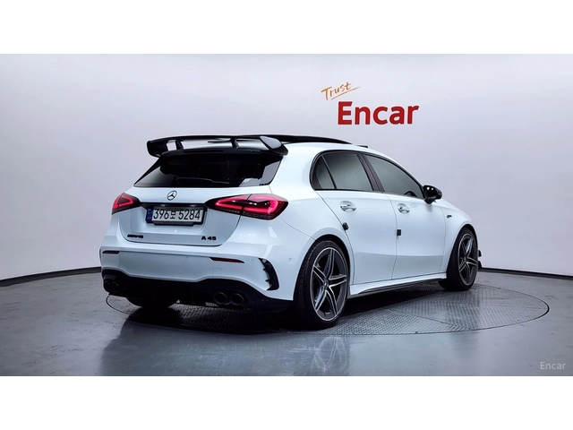 Mercedes-Benz A45 AMG 4MATIC+ * КОЖА* ПОДГРЕВ* ПАНОРАМА* HEAD-UP* КАМЕРА - автомобили, коли, обяви за нови и употребявани 1