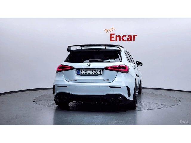 Mercedes-Benz A45 AMG 4MATIC+ * КОЖА* ПОДГРЕВ* ПАНОРАМА* HEAD-UP* КАМЕРА - автомобили, коли, обяви за нови и употребявани 3