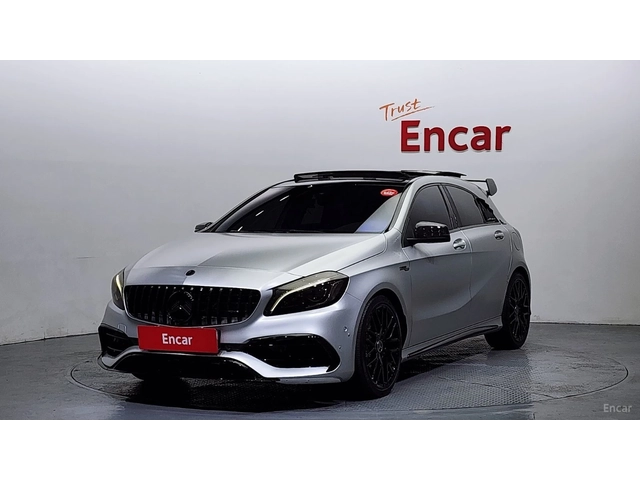 Mercedes-Benz A45 AMG 4MATIC* КОЖА* ПОДГРЕВ* ШИБИДАХ* КАМЕРА* - автомобили, коли, обяви за нови и употребявани 0