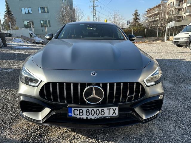 Mercedes-Benz AMG GT 63 S Designo* Spoiler* Мат* Burmester 4D* - автомобили, коли, обяви за нови и употребявани 1