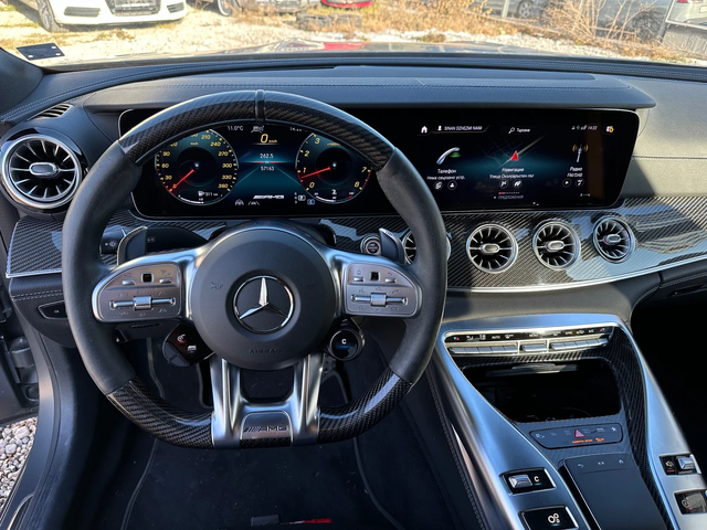 Mercedes-Benz AMG GT 63 S Designo* Spoiler* Мат* Burmester 4D* - автомобили, коли, обяви за нови и употребявани 2