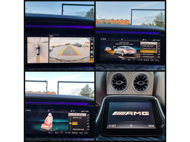 Mercedes-Benz AMG GT /5.3AMG/4Matic + //Burmester/HEAD UP// 360 камера - автомобили, коли, обяви за нови и употребявани 16