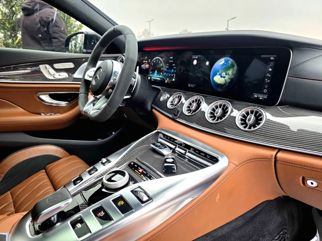 Mercedes-Benz AMG GT 63S 4MATIC STAGE 1 40ХИЛ КМ РЯДКА КОЖА ЛИЗИНГ 100% - автомобили, коли, обяви за нови и употребявани 15