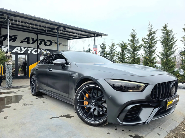 Mercedes-Benz AMG GT 63S 4MATIC STAGE 1 40ХИЛ КМ РЯДКА КОЖА ЛИЗИНГ 100% - автомобили, коли, обяви за нови и употребявани 4