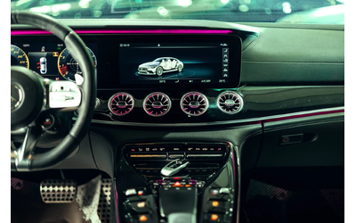 Mercedes-Benz AMG GT 53 4MATIC+ BLACK LINE BURMEISTER ЛИЗИНГ 100% - автомобили, коли, обяви за нови и употребявани 12