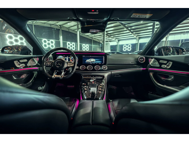 Mercedes-Benz AMG GT 53 4MATIC+ BLACK LINE BURMEISTER ЛИЗИНГ 100% - автомобили, коли, обяви за нови и употребявани 9