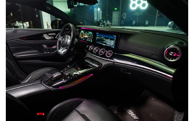 Mercedes-Benz AMG GT 43 4MATIC+ BLACK LINE BURMEISTER ЛИЗИНГ 100% - автомобили, коли, обяви за нови и употребявани 12