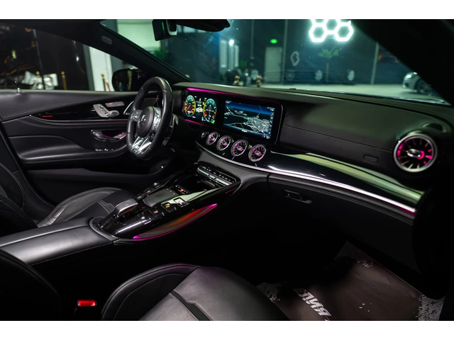 Mercedes-Benz AMG GT 43 4MATIC+ BLACK LINE BURMEISTER ЛИЗИНГ 100% - автомобили, коли, обяви за нови и употребявани 12