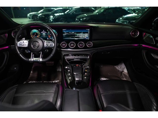 Mercedes-Benz AMG GT 43 4MATIC+ BLACK LINE BURMEISTER ЛИЗИНГ 100% - автомобили, коли, обяви за нови и употребявани 9
