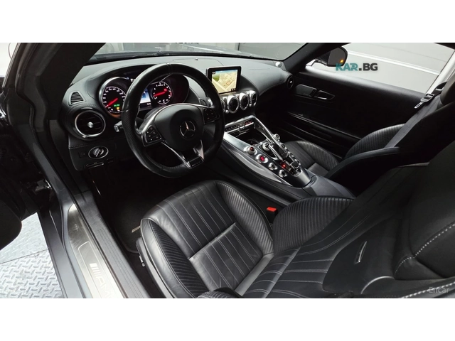 Mercedes-Benz AMG GT 4.0* КОЖА* ПОДГРЕВ* НАВИ* - автомобили, коли, обяви за нови и употребявани 6