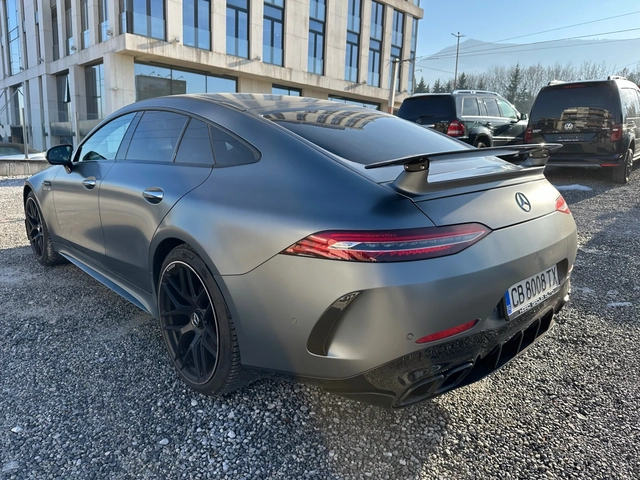 Mercedes-Benz AMG GT 63 S Designo* Spoiler* Мат* Burmester 4D* - автомобили, коли, обяви за нови и употребявани 5