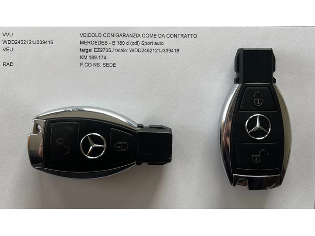 Mercedes-Benz B 180 CDI SPORT AUTO - автомобили, коли, обяви за нови и употребявани 16