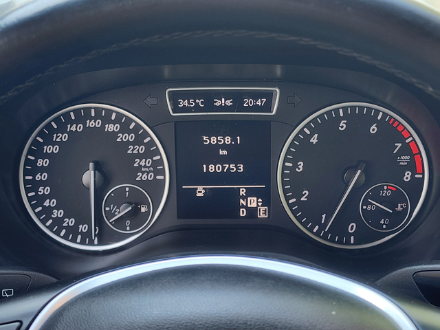 Mercedes-Benz B 180 7G - автомобили, коли, обяви за нови и употребявани 7