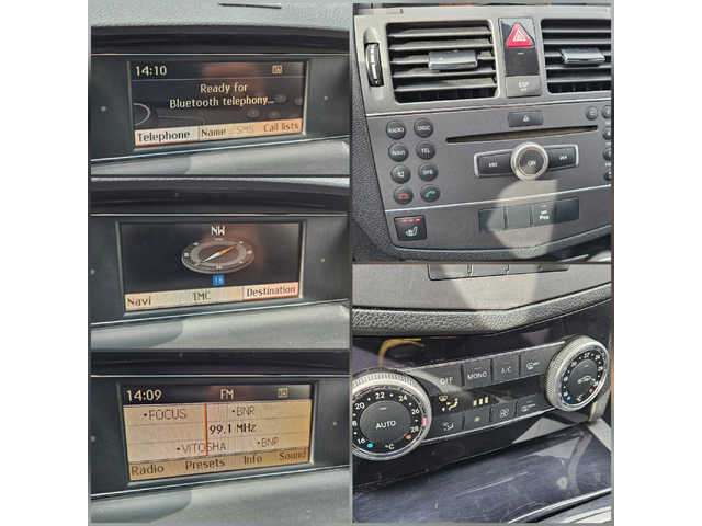 Mercedes-Benz C 180 BENZIN/AVTOMAT/NAVIGACIA - автомобили, коли, обяви за нови и употребявани 13