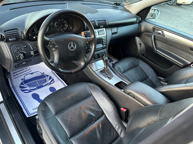 Mercedes-Benz C 180 KOMPRESSOR* AVANTGARDE* АВТОМАТ* КОЖА - автомобили, коли, обяви за нови и употребявани 9