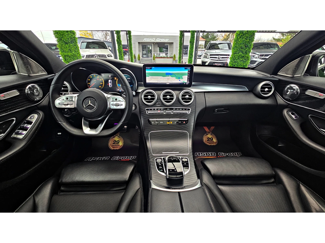 Mercedes-Benz C 200 AMG/VIRTUAL/PANO/CAMERA/ПОДГРЕВ/CAR PLAY/AMBI/LIZI - автомобили, коли, обяви за нови и употребявани 7