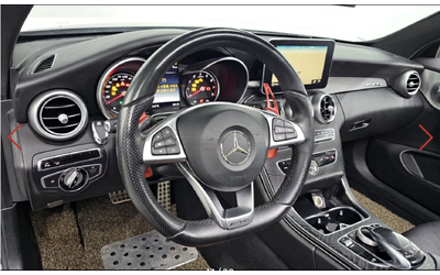 Mercedes-Benz C 200 AMG* PACK* BURMESTER* ПОДГРЕВ* КАМЕРА* ХЕДЪП* - автомобили, коли, обяви за нови и употребявани 8